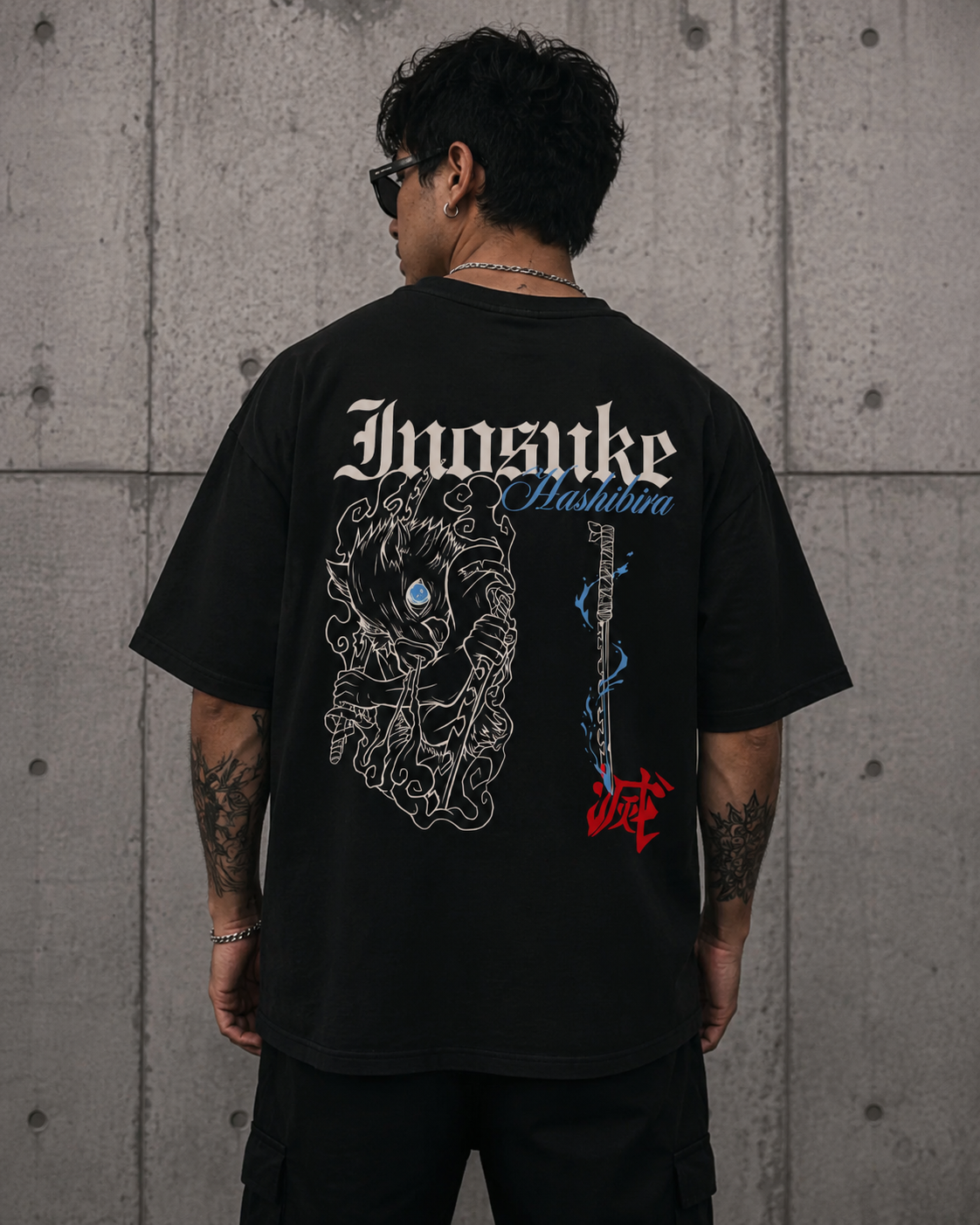 Oversize Shadows & Blades Inosuke Hashibira