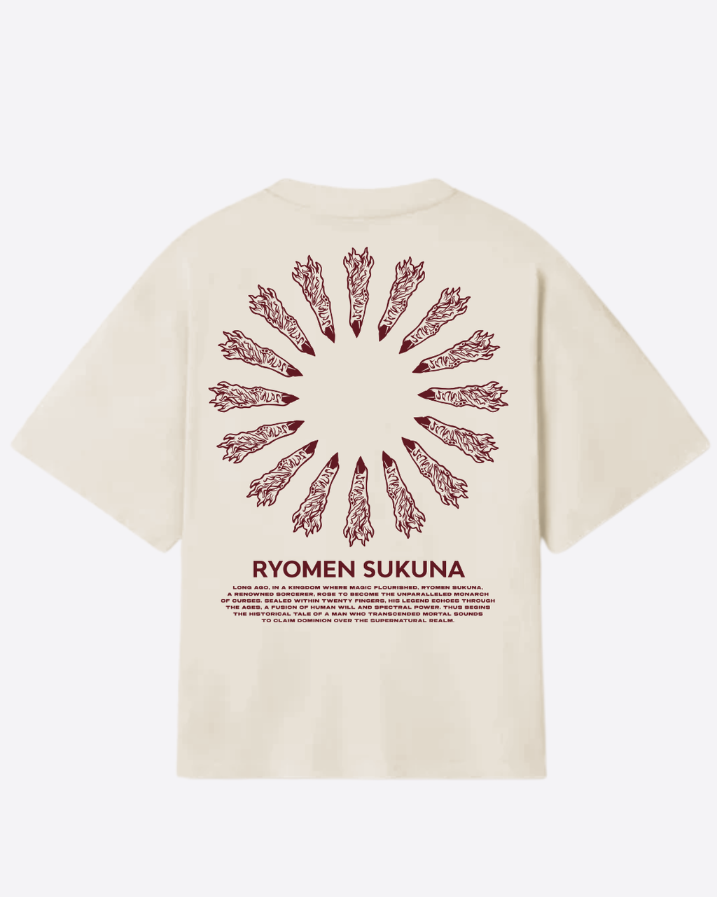 Oversize Ryomen Sukuna x Natsumistore